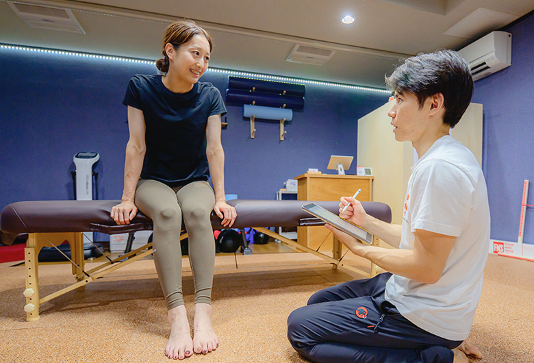 お客様一人ひとりの目的に合わせたオーダーメイドのトレーニング